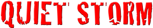 Quiet Storm in Cracked font