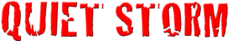 Quiet Storm in Cracked font